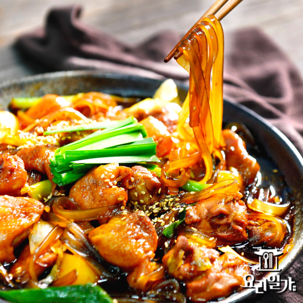 우주스토어,요리일가 달콤 짭짤 국내산 간장 찜닭 500g 2인분 x 2팩