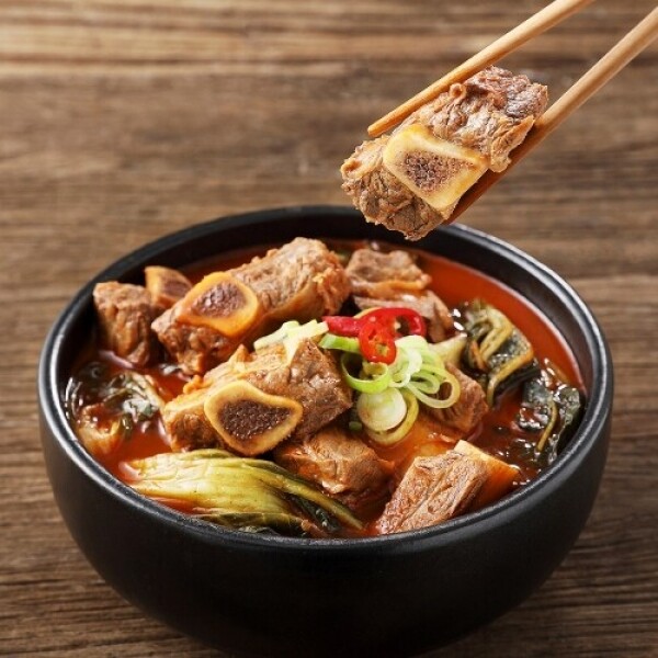 우주스토어,바른 우거지갈비탕 500g x 5팩