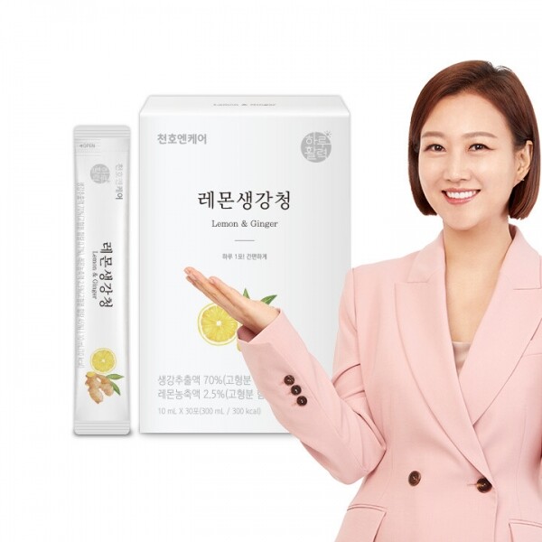 우주스토어,[500원딜][100개 한정] 천호엔케어 레몬생강청 10mlx30포