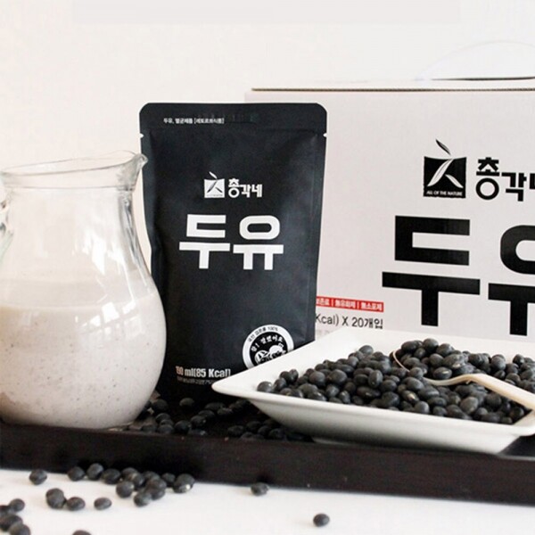 우주스토어,[5월 식품기획][총각네]국산 콩 서리태 콩물 약콩 전두유 다이어트 식사대용 맛있는 고칼슘 아몬드 단백질 무가당 무첨가 검은콩 팥 쑥두유190ml