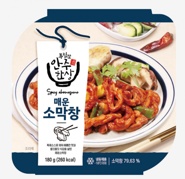 우주스토어,잡내 NO 우리집이 소막창 맛집 소막창 180g x 6팩(마늘맛,매운맛)