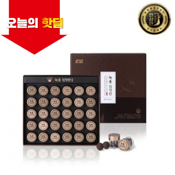 우주스토어,[05/28 5시 OPEN][핫딜] 한삼인 녹용침향환 3.75g x 30환